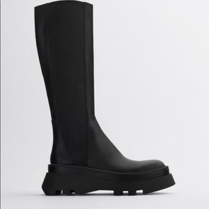 🔥 ZARA BOOTS BOTTEGA VENETA INSPIRED SZ 9